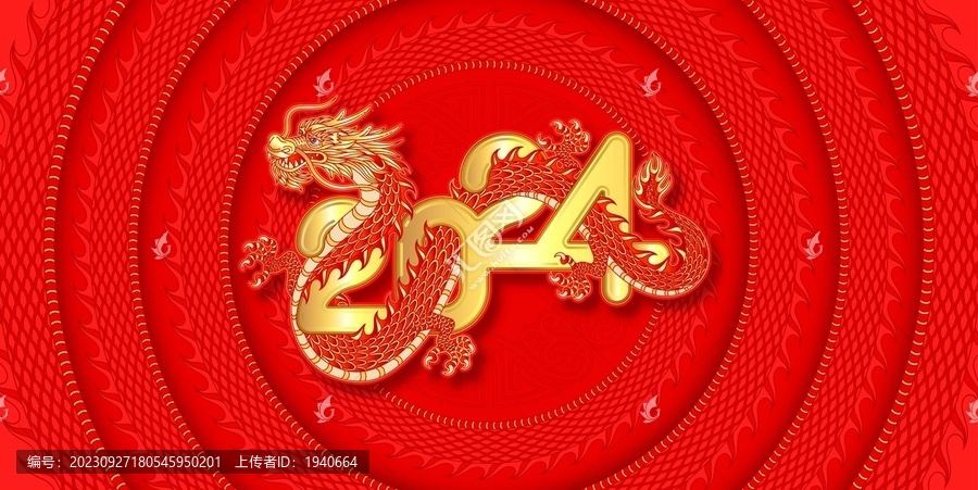 龍繪畫矢量