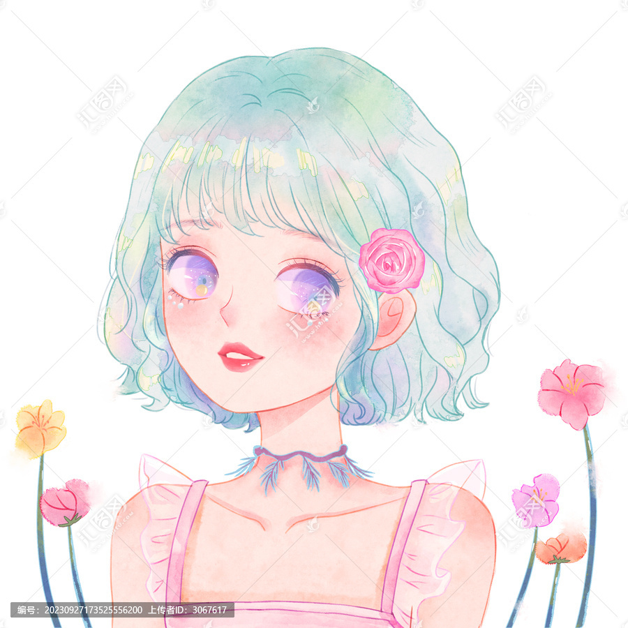 花朵少女