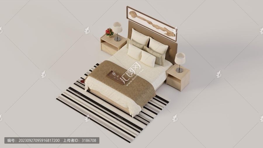 雙人床
