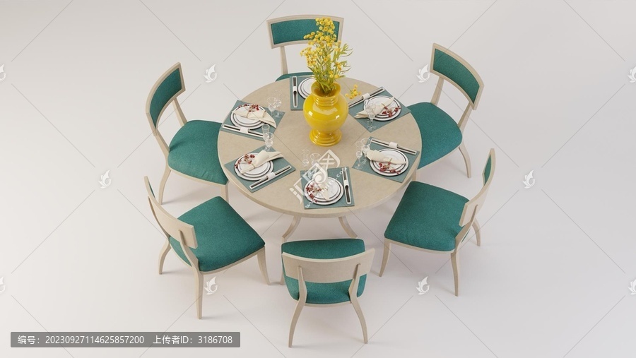 圓形餐桌