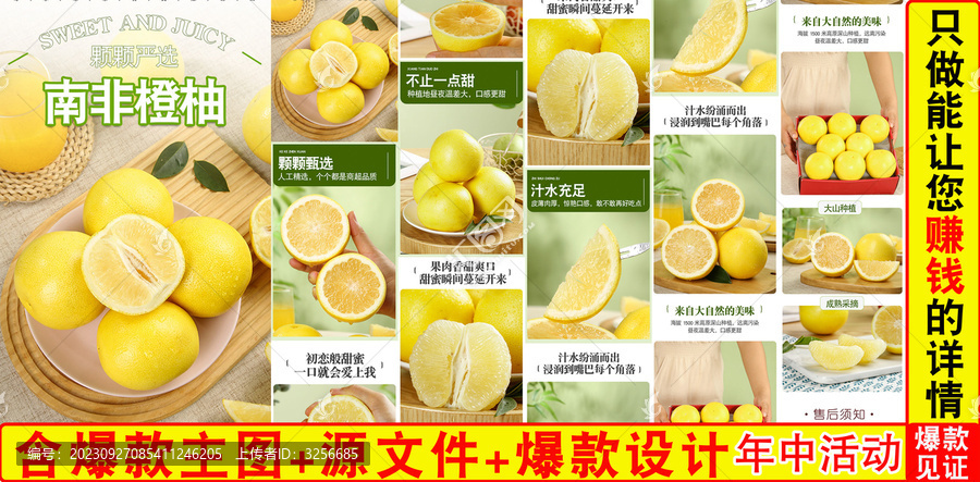 南非橙柚詳情頁