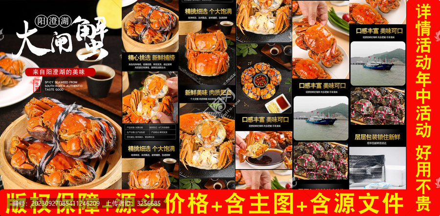 大閘蟹詳情頁