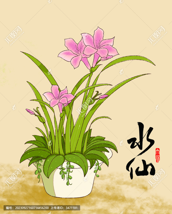 水仙花