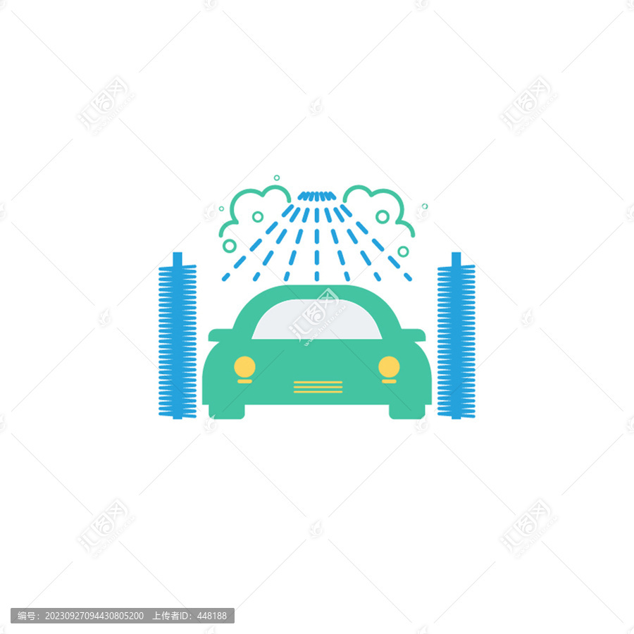 自助洗車圖標