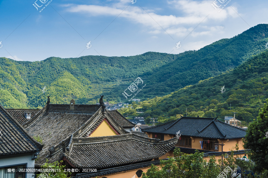 覆卮山景区东澄村