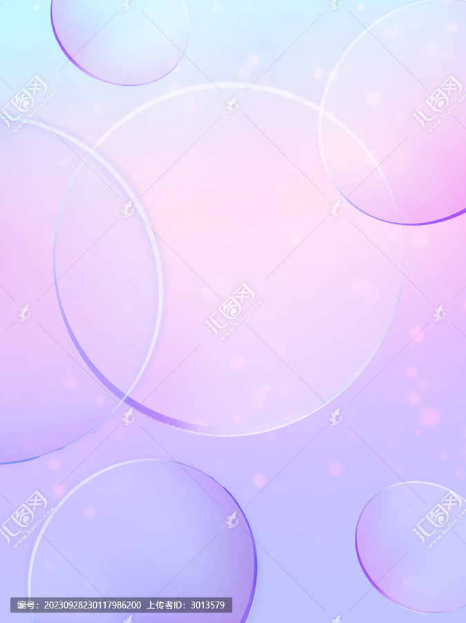 美妝唯美清新玻璃玻璃質(zhì)感背景