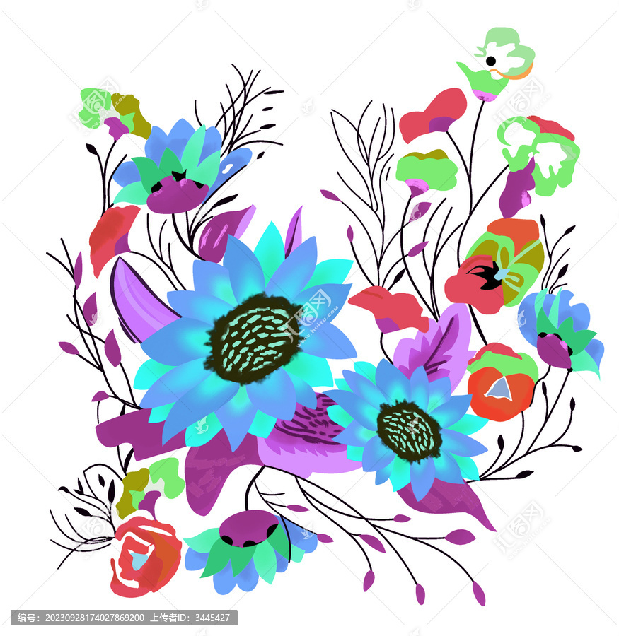 花
