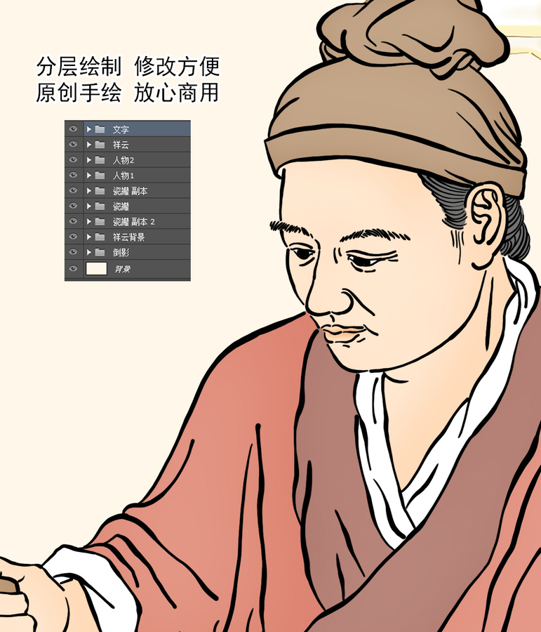 碾藥圖