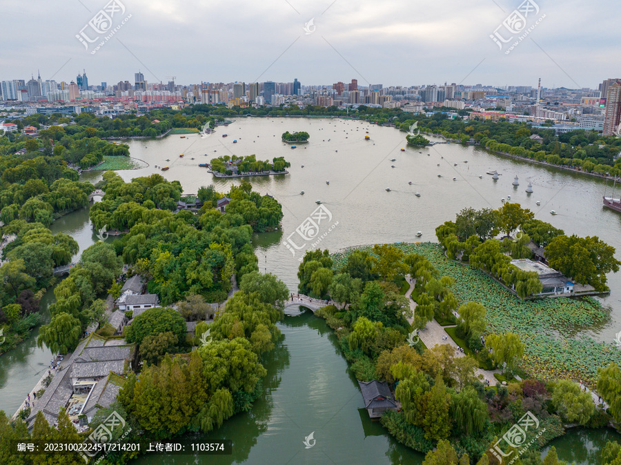 济南大明湖公园