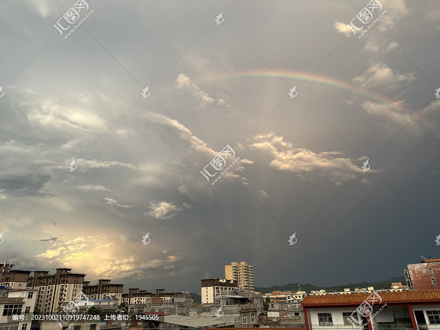 雨后彩虹