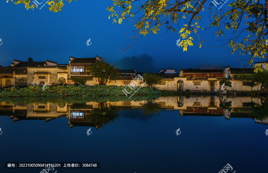 南湖夜色藍(lán)調(diào)