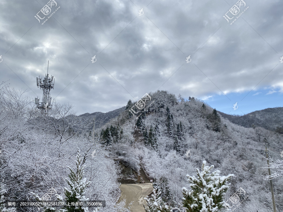 城口冬天雪景