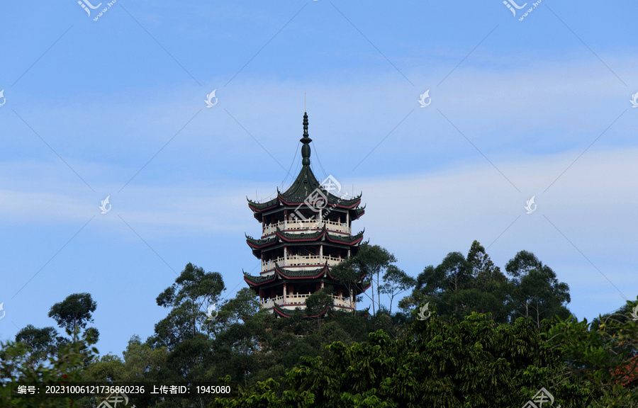 莲湖公园山顶