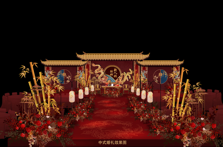 中式效果圖