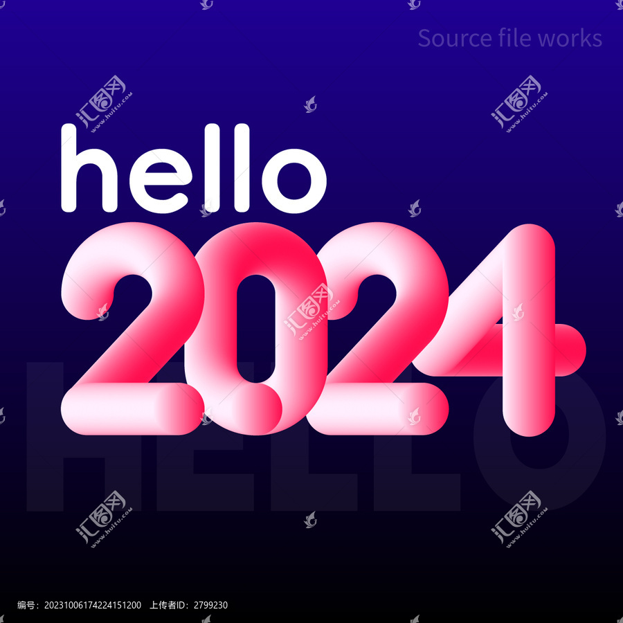 hello2024字體設計