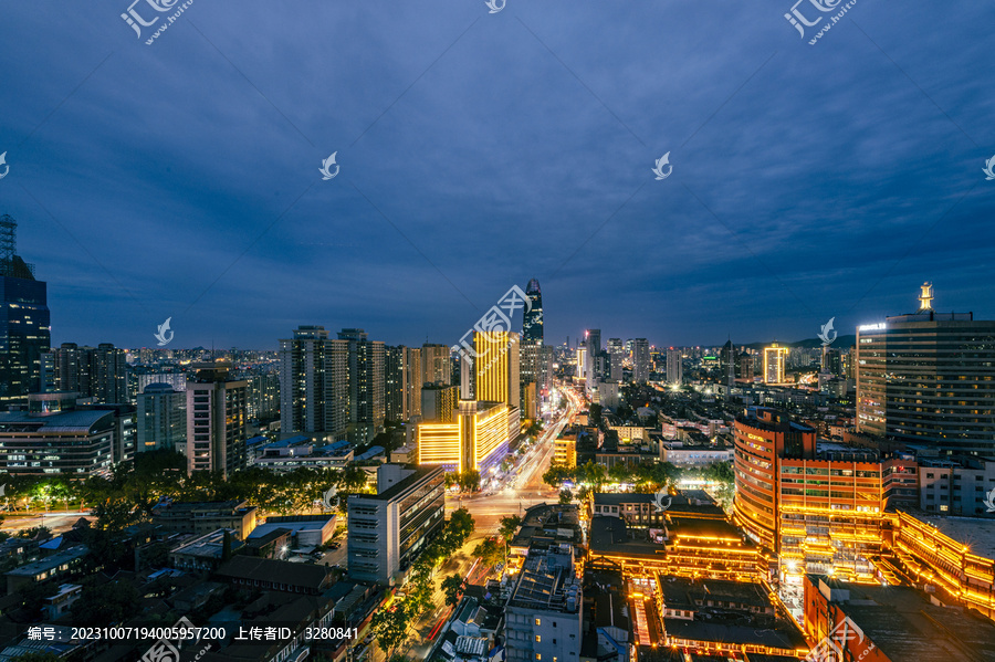 济南城市夜景