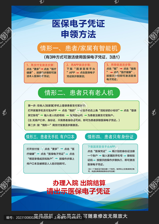 電子社保展板