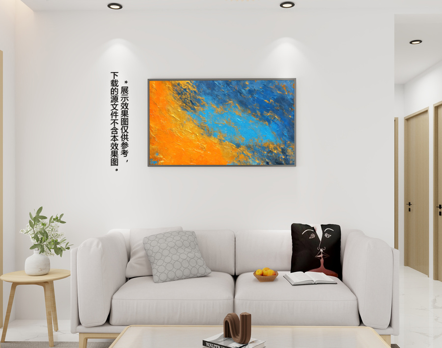 抽象油畫(huà)背景裝飾畫(huà)