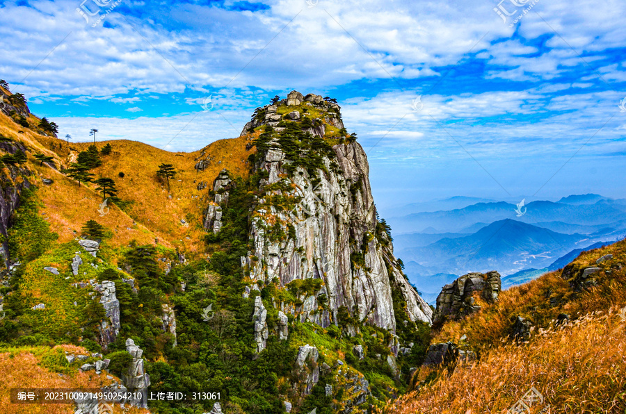 高山秋景壁纸