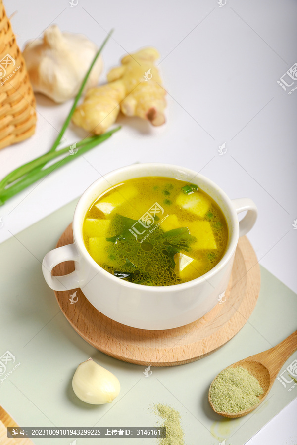 美味的豆腐汤