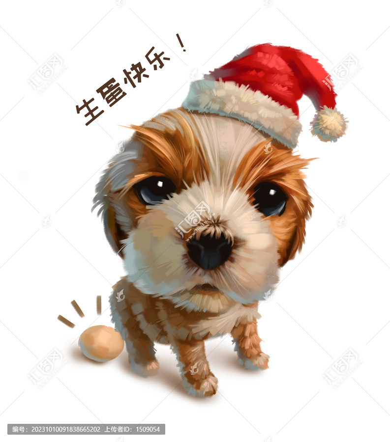 動物圣誕插畫