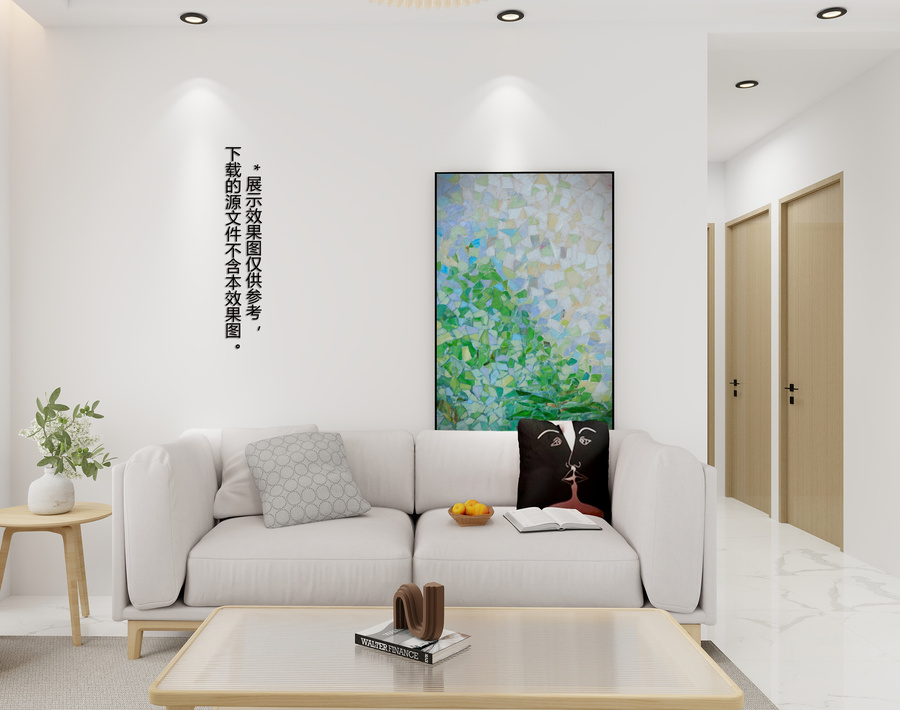 抽象馬賽克厚涂油畫背景裝飾畫