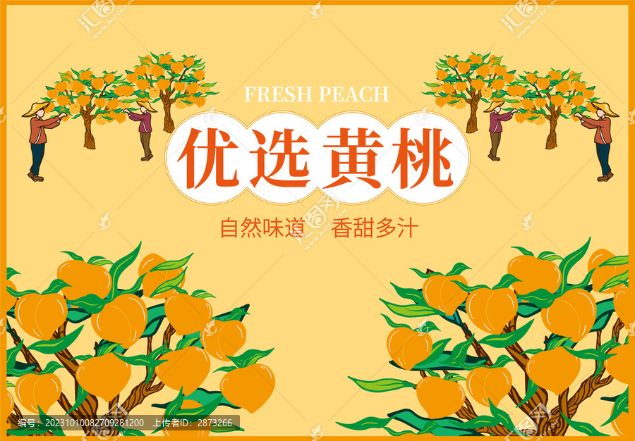 黃桃包裝