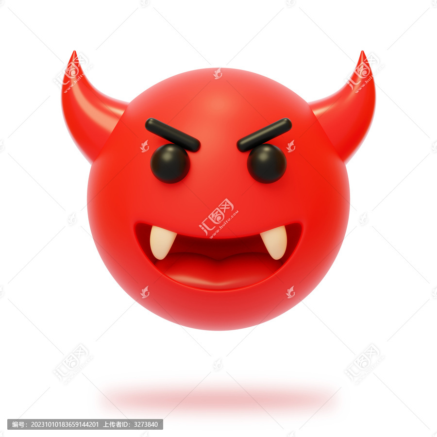 社交情緒表情情感反應(yīng)憤怒3D