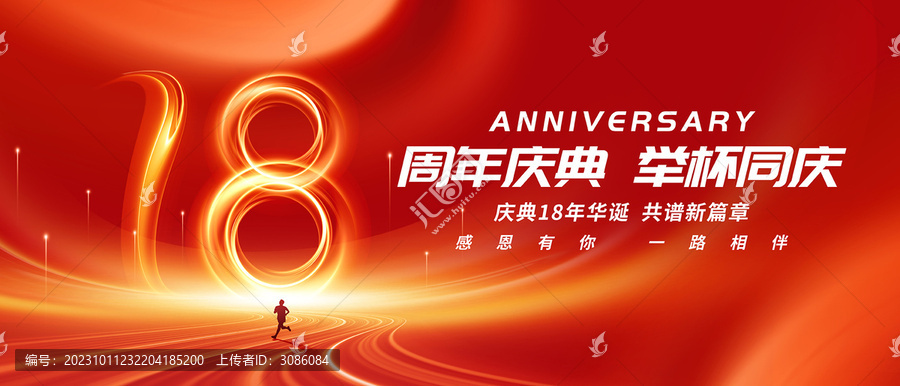 18周年