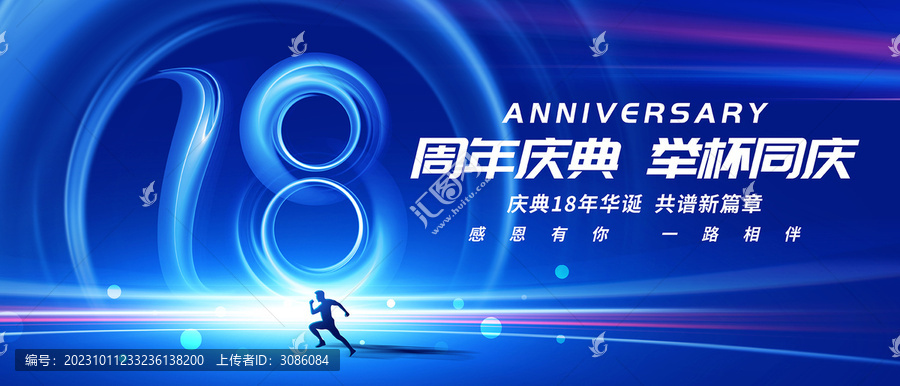18周年