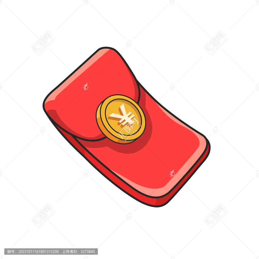 活動(dòng)春節(jié)紅包利是封獎(jiǎng)勵(lì)開(kāi)插畫(huà)