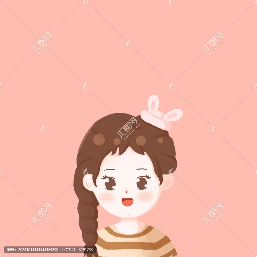 女生頭像系列