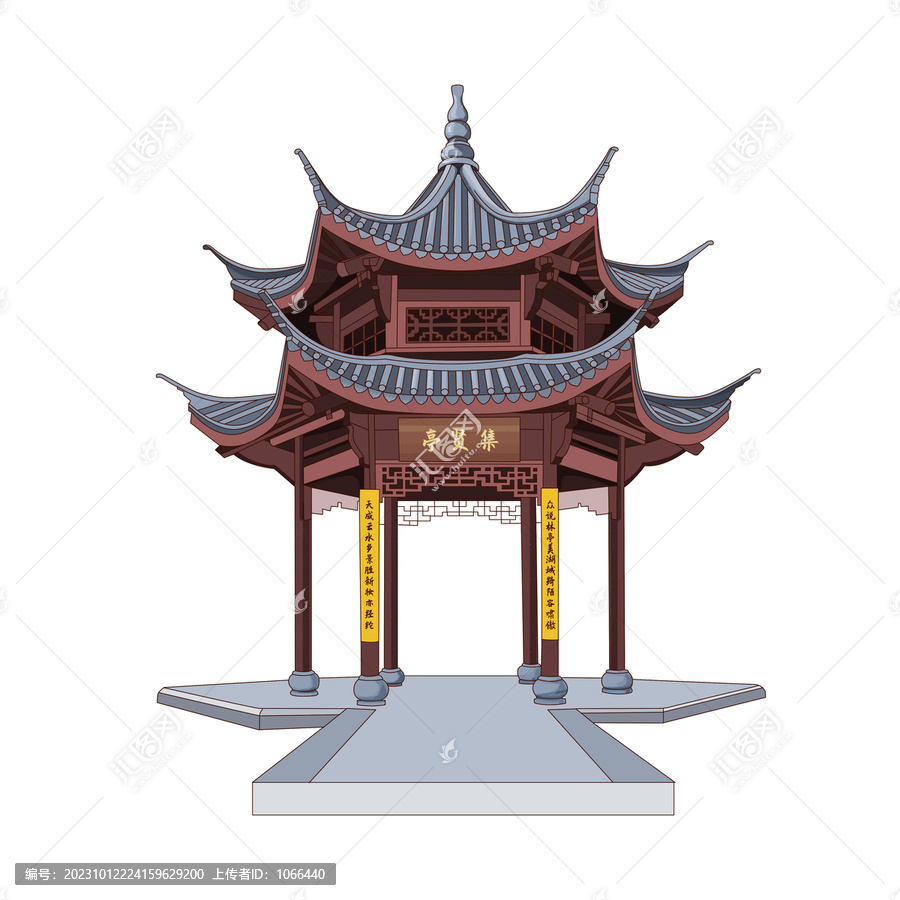 杭州西湖集賢亭