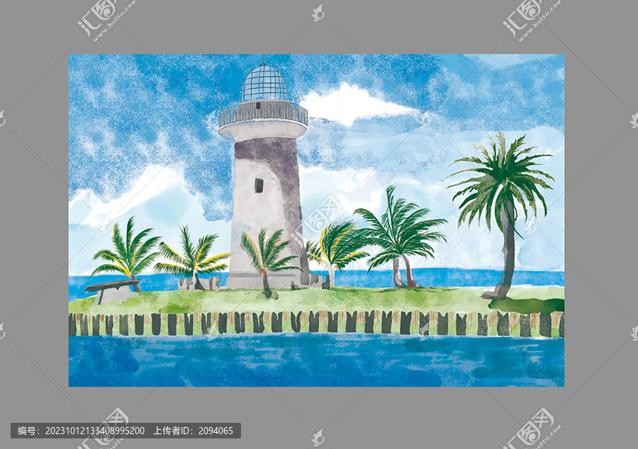 海邊風(fēng)景