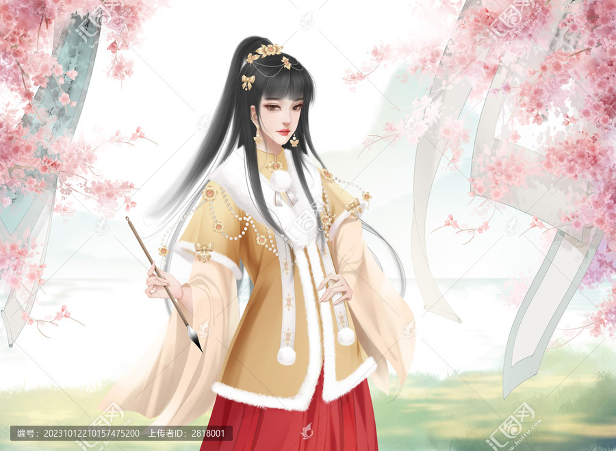 古風插畫