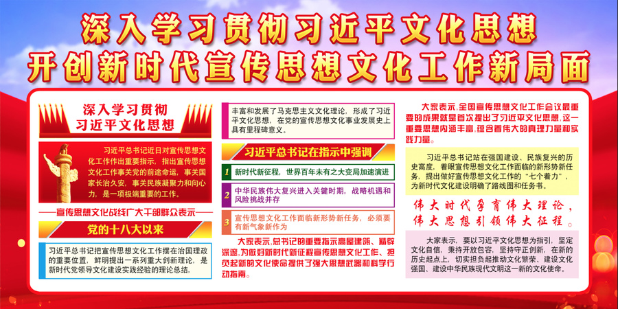 學習貫徹文化思想