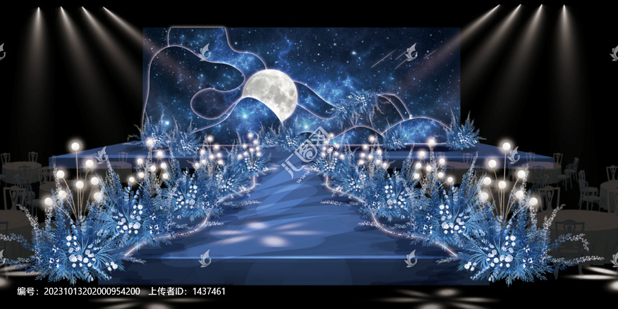 星空婚禮舞臺(tái)