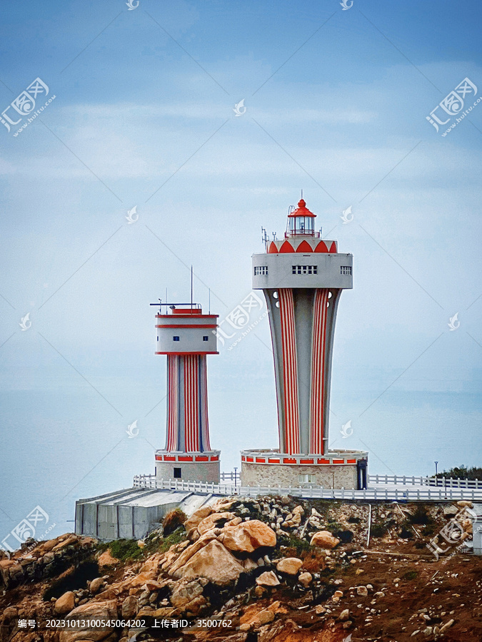 海岛灯塔自然风光风景摄影