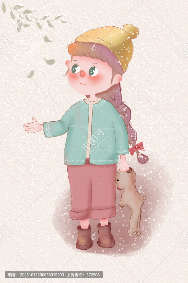 可愛的小女孩