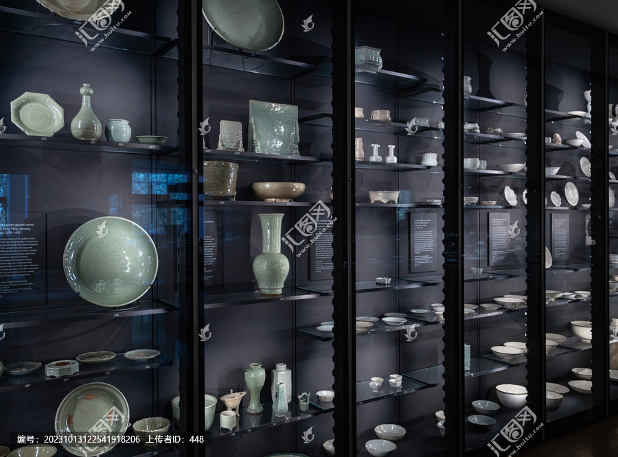 英国大英博物馆中国瓷器展厅