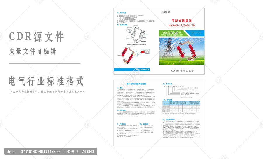可卸式避雷器說明書