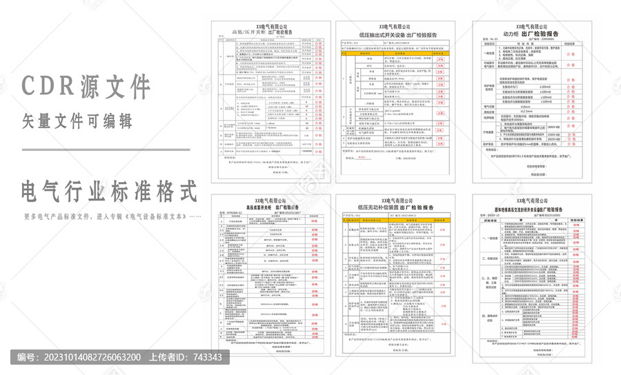 成套設(shè)備六大檢驗(yàn)報(bào)告