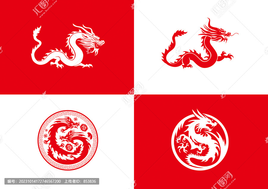 龍線描