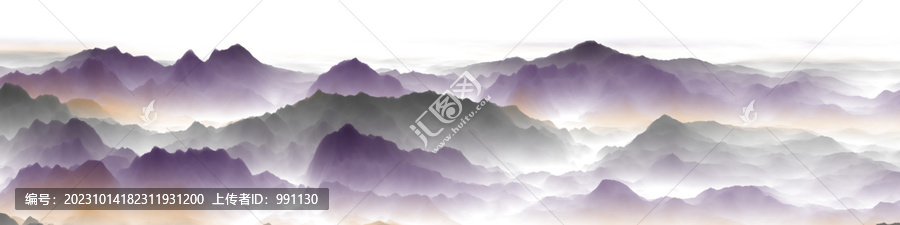 新中式山水畫
