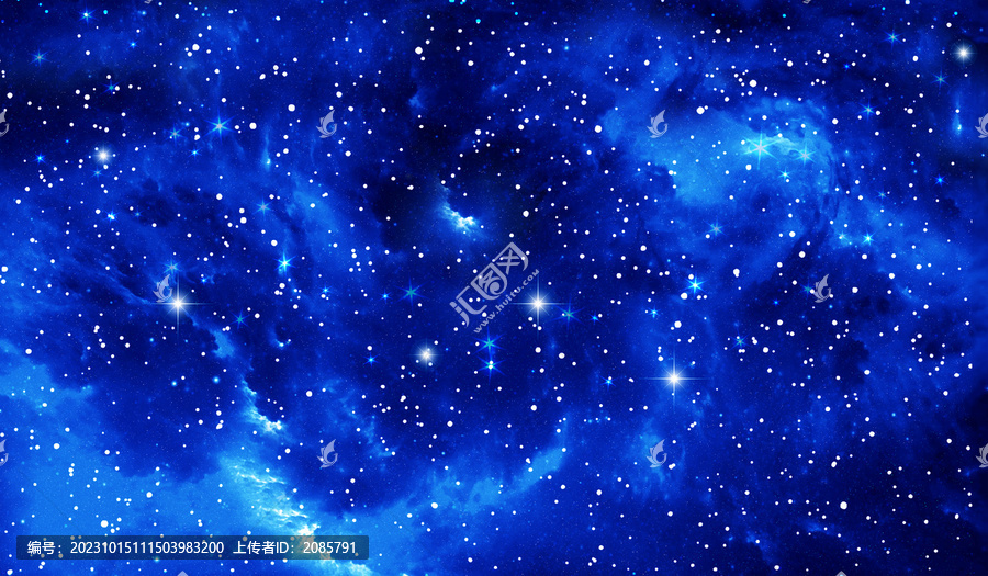 高清藍色星空