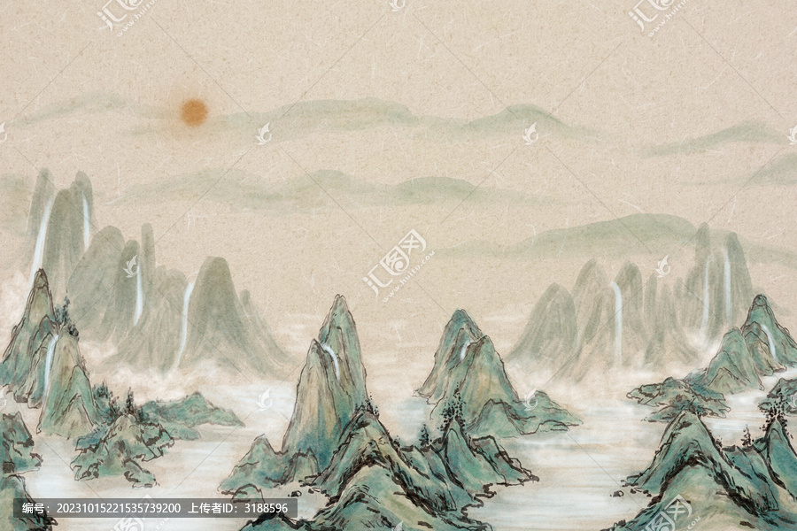 新中式背景