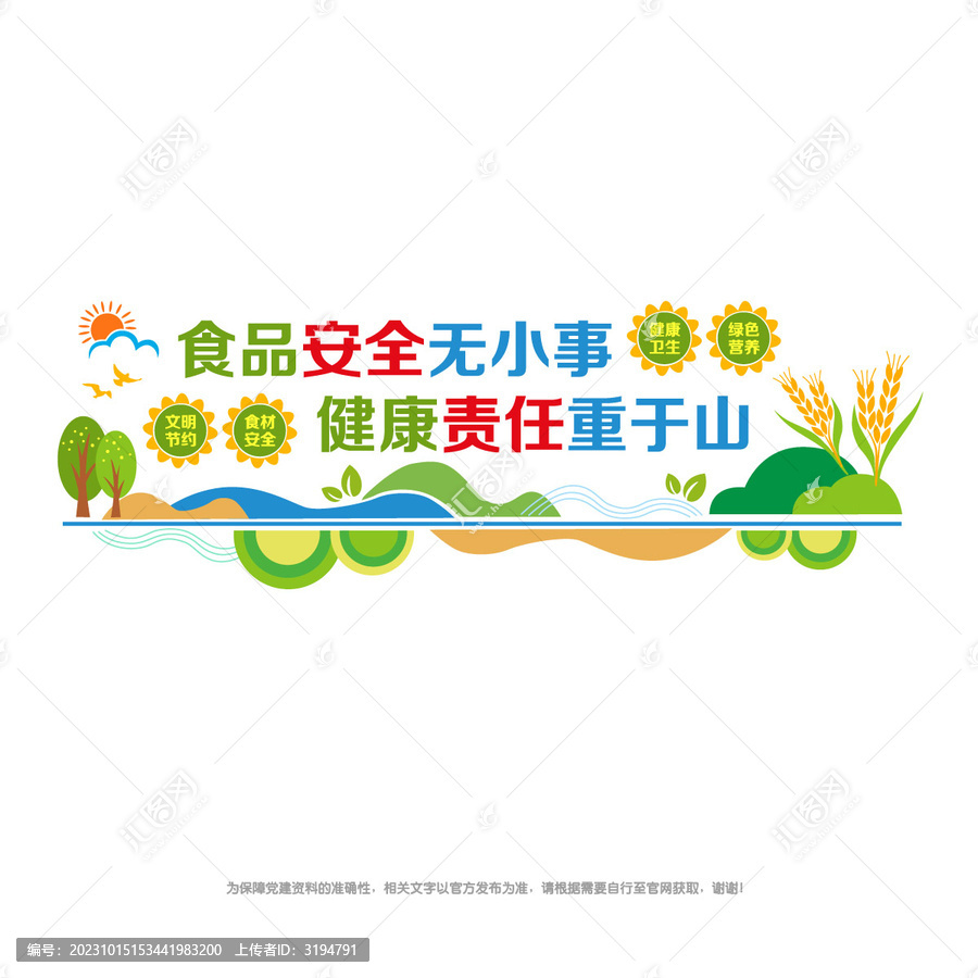 食品安全文化墻