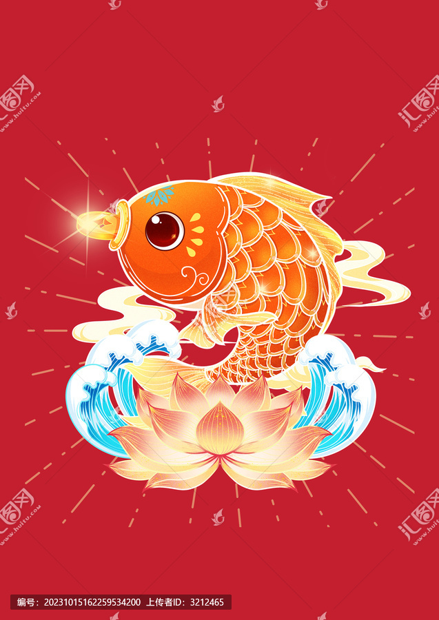 連年有余紅包