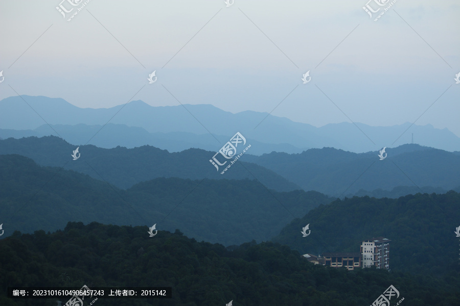 南昆山山脉群峰群山摄影