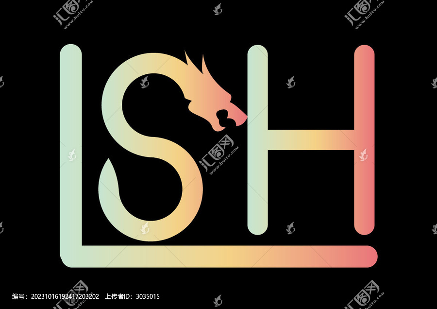 lsh字母設(shè)計(jì)